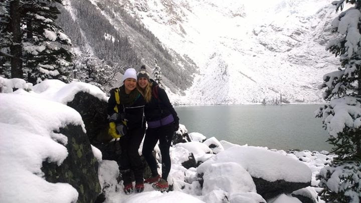 Joffre Lakes, snowshoeing in bc, whistler snowshoe trails, kahtoola microspikes, crampons